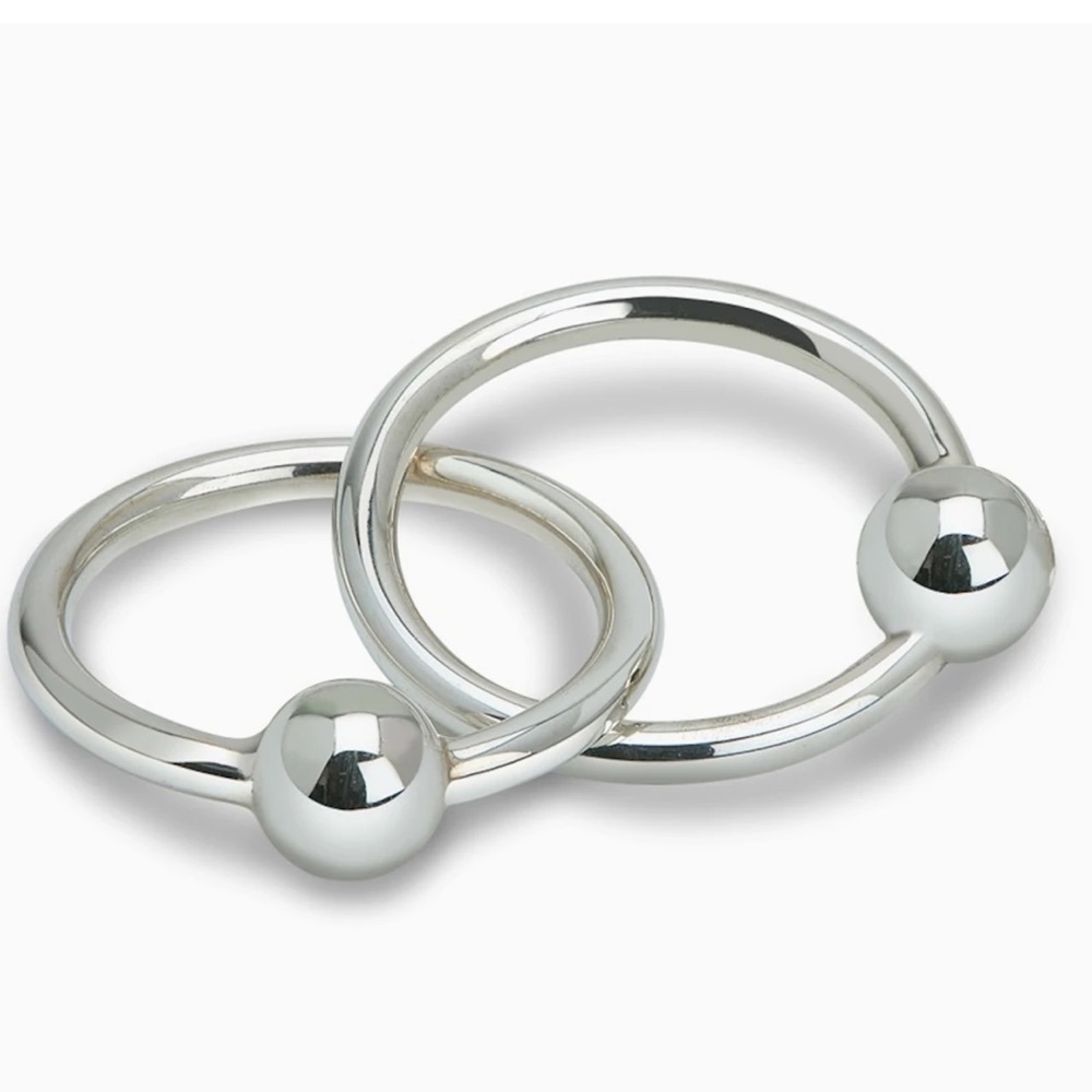 Kryseliis Silver Teether Rattle